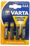 Varta AAA bat Alkaline 4 LONGLIFE EXTRA (04103101414) -  1