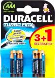 Duracell AAA bat Alkaline 3+1 Turbo Max -  1