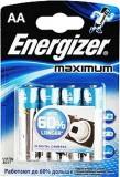 Energizer AA bat Alkaline 4 Maximum (635201) -  1