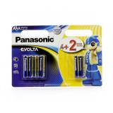 Panasonic AAA bat Alkaline 4+2 EVOLTA (LR03EGE/6B2F) -  1