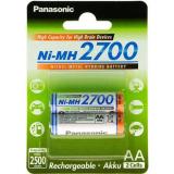 Panasonic AA 2700mAh NiMh 2 High Capacity (BK-3HGAE/2BE) -  1
