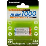 Panasonic AAA 1000mAh NiMh 2 High Capacity (BK-4HGAE/2BE) -  1