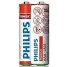 Philips AAA bat Alkaline 2 Ultra Alkaline (LR03E2B/10) -  1