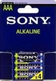 Sony AAA bat Alkaline 4 (AM4E4X) -  1