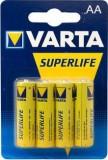 Varta AA bat Carbon-Zinc 4 SUPERLIFE (02006101414) -  1