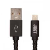 Just Unique Lightning USB Cable Black (LGTNG-UNQ-BLCK) -  1