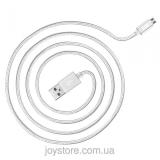 Just Copper MicroUSB Cable 0,5M Silver (MCR-CPR05-SLVR) -  1
