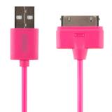 Toto TKG-15 High speed USB cable iPhone4 0,9m Pink -  1