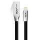 Golf GC-29I Zinc Rhomb design (TPE) USB Lightning cable 1m Black -   1