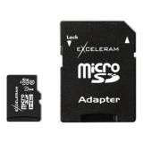 Exceleram 128 GB microSDXC class 10 + SD Adapter MSD12810A -  1