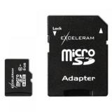 Exceleram 8 GB microSDHC class 10 + SD Adapter MSD0810A -  1