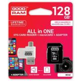 GoodRAM 128 GB microSDXC class 10 UHS-I 3 in 1 M1A4-1280R11 -  1