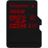 Kingston 16 GB microSDHC class 10 UHS-I U3 SDCA3/16GBSP -  1