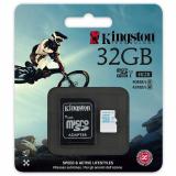 Kingston 32 GB microSDHC class 10 UHS-I U3 + SD Adapter SDCG/32GB -  1