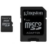 Kingston 2 GB microSD + SD adapter -  1
