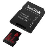 SanDisk 128 GB microSDXC Android Ultra + SD adapter SDSDQUAN-128G-G4A -  1