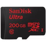 SanDisk 200 GB microSDXC Android Ultra + SD adapter SDSDQUAN-200G-G4A -  1