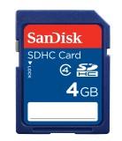 SanDisk 4 GB Standard SDHC Card - фото 1