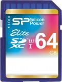 Silicon Power 64 GB SDXC UHS-I Elite SP064GBSDXAU1V10 -  1