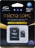 TEAM 16 GB microSDHC Class 10 + SD Adapter TUSDH16GCL1003 -  1