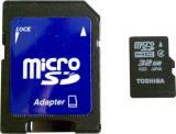 Toshiba 32 GB microSDHC class 4 + SD adapter SD-C32GJ -  1