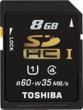 Toshiba 8 GB SDHC Class 10 UHS-I SD-T008UHS1 -  1