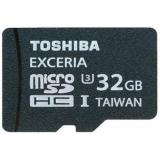 Toshiba 32 GB EXCERIA microSDHC UHS-I U3 + SD adapter SD-CX32UHS1(6A) -  1