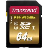 Transcend 64 GB SDXC UHS-I U3 TS64GSDU3X -  1