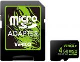 Verico 4 GB microSDHC Class 4 + SD adapter VFE1-04G-V1E -  1