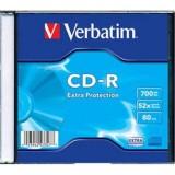 Verbatim CD-R 700MB 52x Slim Case 1 (43347) -  1