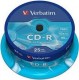 Verbatim CD-R 700MB 52x Spindle Packaging 25 (43432) -   2