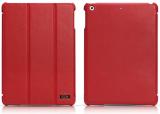 i-Carer  Ultra-thin Genuine leather for iPad Air Red RID501RED -  1