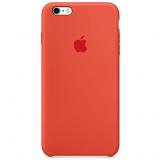 Apple iPhone 6s Silicone Case - Orange MKY62 -  1