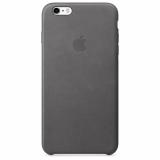 Apple iPhone 6s Plus Leather Case - Storm Gray MM322 -  1