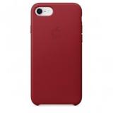 Apple iPhone 8 / 7 Leather Case - PRODUCT RED (MQHA2) -  1