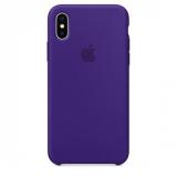 Apple iPhone X Silicone Case - Ultra Violet (MQT72) -  1