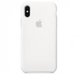 Apple iPhone X Silicone Case - White (MQT22) -  1