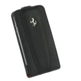 CG Mobile Ferrari Leather Flap Case for iPhone 4/4S (FEFLIP4B) -  1