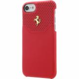 CG Mobile Ferrari Lusso Leather Case iPhone 7 Red/Gold (FEHOGHCP7RE) -  1
