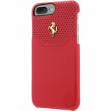 CG Mobile Ferrari Lusso Leather Case iPhone 7 Plus Red/Gold (FEHOGHCP7LRE) -  1