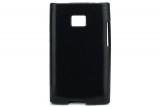 Drobak Elastic PU LG Optimus L3 E400 Black (211505) -  1