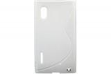 Drobak Elastic PU LG Optimus L5 E612 White (211509) -  1