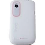 Drobak Elastic PU HTC Desire V (White) (214398) -  1