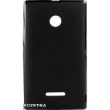 Drobak Elastic PU Microsoft Lumia 532 (Nokia) Dual Sim Black (215195) -  1