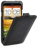 Melkco Premium leather case for HTC One X S720e O2ONEXLCJT1BKLC -  1