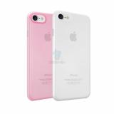 Ozaki O!coat 0.3 Jelly 2in1 iPhone 7 Clear and Pink (OC720CP) -  1