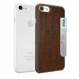 Ozaki O!coat Jelly +Pocket 2in1 iPhone 7 Brown+Clear (OC722BC) -  1