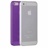 Ozaki O!coat 0.3 Jelly 2in1 iPhone 5/5S/5SE Clear/Purple (OC534CU) -  1