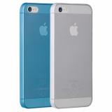 Ozaki O!coat 0.3 Jelly 2in1 for iPhone 5/5S/5SE Clear/Blue (OC534CB) -  1