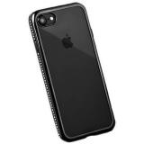 Shengo TPU Case Diamond iPhone 7 Black -  1